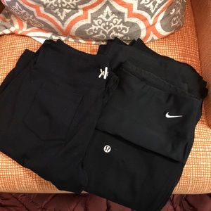 BLOWOUT SALE!!! Black workout pants 3 pairs!